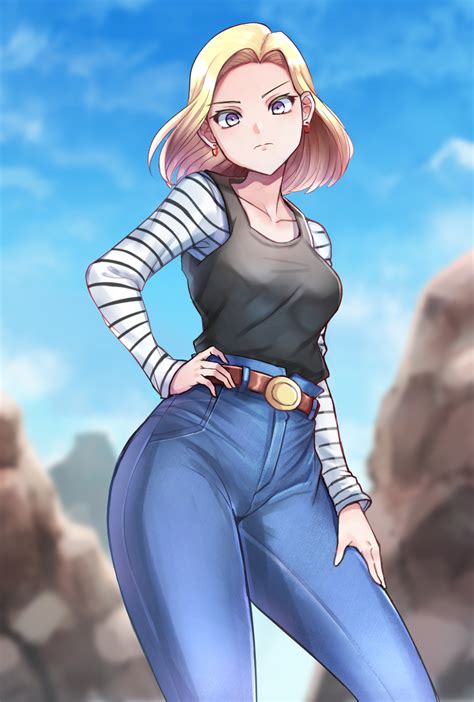 sexy naked android 18